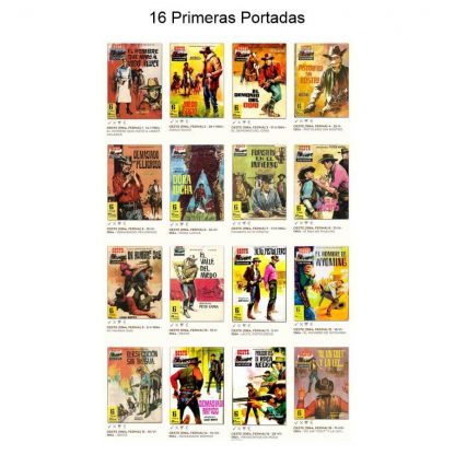 OESTE CHEYENNE / PISTOLEROS - 1964 - Colección Completa – 173 Tebeos En Formato PDF - Descarga Inmediata