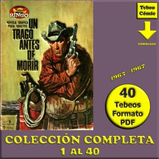 RINGO - 1965 – Colección Completa – 40 Tebeos En Formato PDF - Descarga Inmediata