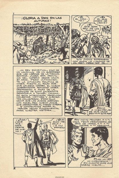 BEN-HUR – 1965 – Colección Completa – 10 Tebeos En Formato PDF - Descarga Inmediata