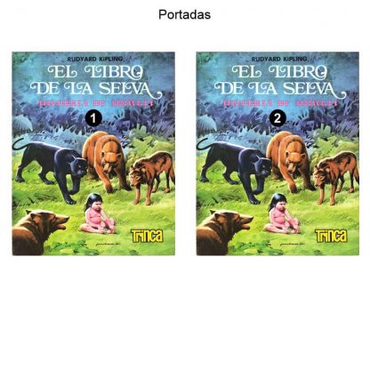 EL LIBRO DE LA SELVA 1 y 2 (Inédito) - Trinca 1971 - Colección Completa - 2 Libros En Formato PDF - Descarga Inmediata