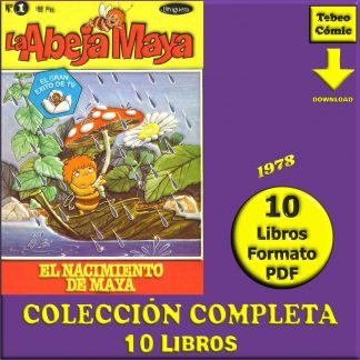 LA ABEJA MAYA - 1978 - Colección Completa - 10 Libros En Formato PDF - Descarga Inmediata
