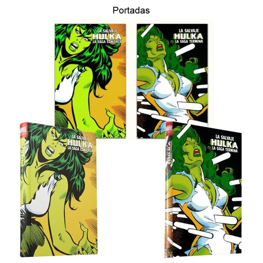 LA SALVAJE HULKA - 2019 - Marvel Limited Edition – Colección Completa – 2 Tomos En Formato PDF - Descarga Inmediata