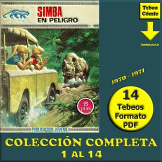 LEOPARDO – 1970 - Colección Completa – 14 Tebeos En Formato PDF - Descarga Inmediata