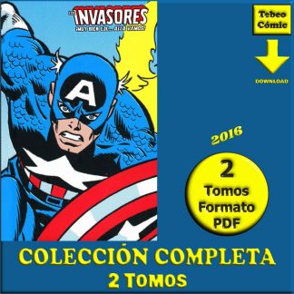 LOS INVASORES - 2016 - Marvel Limited Edition – Colección Completa – 2 Tomos En Formato PDF - Descarga Inmediata