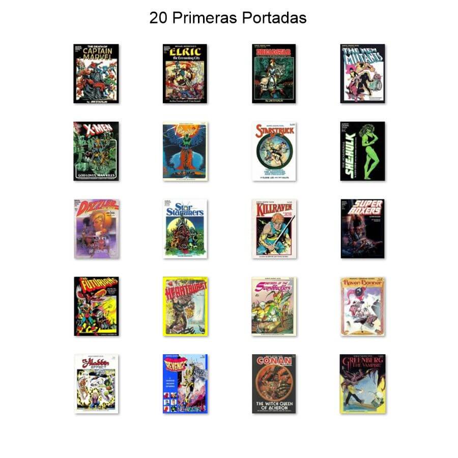 NOVELAS GRAFICAS MARVEL - En Español - 1982 – Algunas Inéditas - Colección Completa – 82 Libros En Formato PDF - Descarga Inmediata