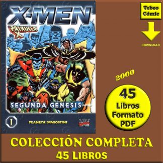 X-MEN / LA PATRULLA-X - 2000 – Coleccionable - Colección Completa – 45 Libros En Formato PDF - Descarga Inmediata