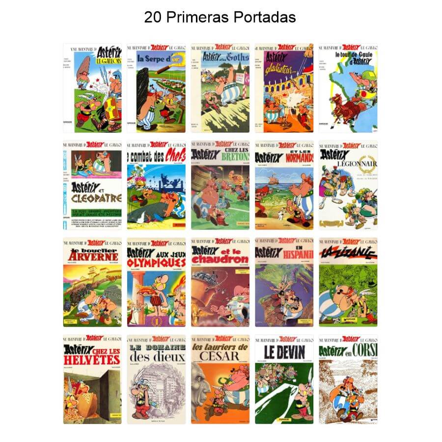 ASTERIX - En Francés - 1961 / 2021 - Colección Completa - 45 Libros En Formato PDF - Descarga Inmediata
