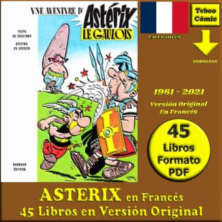 ASTERIX - En Francés - 1961 / 2021 - Colección Completa - 45 Libros En Formato PDF - Descarga Inmediata