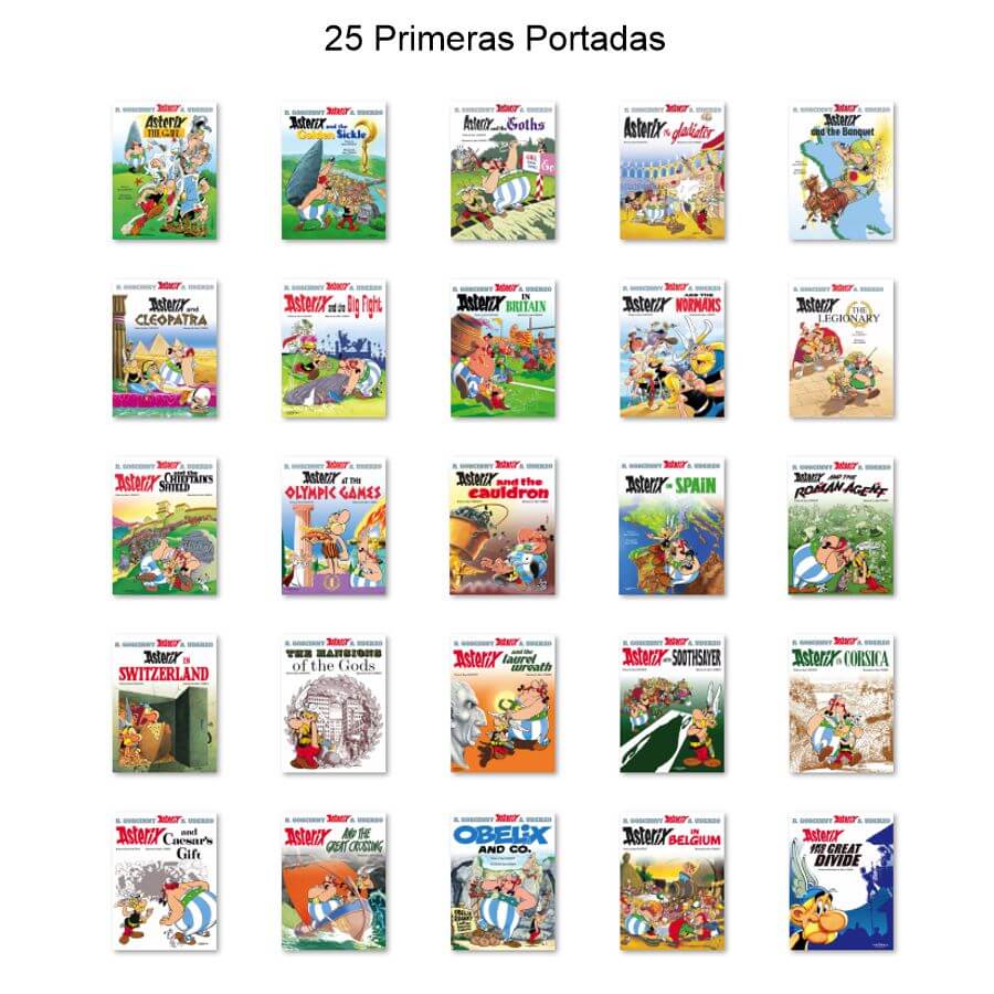 ASTERIX - En Inglés - 1961 / 2023 - Colección Completa - 48 Libros En Formato PDF - Descarga Inmediata