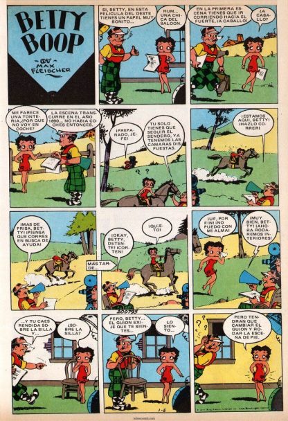 BETTY BOOP - 1982 - Bruguera – Colección Completa – 3 Tebeos En Formato PDF - Descarga Inmediata