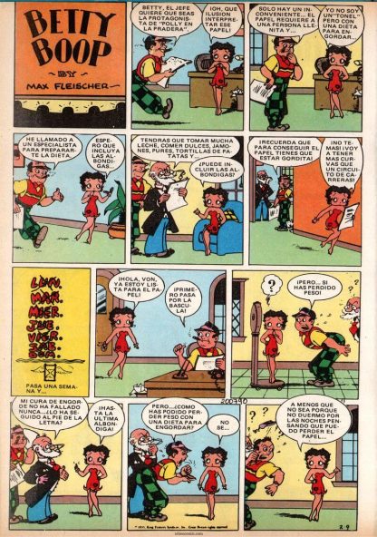 BETTY BOOP - 1982 - Bruguera – Colección Completa – 3 Tebeos En Formato PDF - Descarga Inmediata