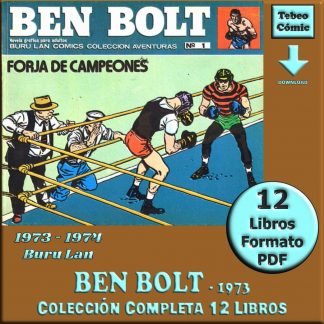 BEN BOLT - 1973 - Buru Lan – Colección De 12 Libros En Formato PDF - Descarga Inmediata