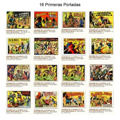 EL HOMBRE DE LA ESTRELLA – 1947 - Colección Completa – 26 Tebeos En Formato PDF - Descarga Inmediata
