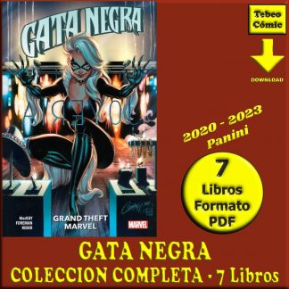 GATA NEGRA - 2020 - Panini - Colección Completa - 7 Libros En Formato PDF - Descarga Inmediata