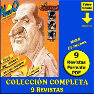 H-DIOS-O – 1996 - El Jueves - Colección Completa – 9 Revistas En Formato PDF - Descarga Inmediata