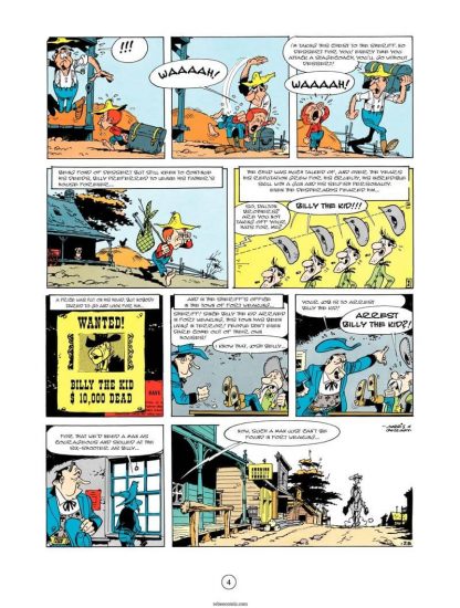 LUCKY LUKE - En Inglés - 1949 / 2022 - Colección Completa - 82 Libros En Formato PDF - Descarga Inmediata