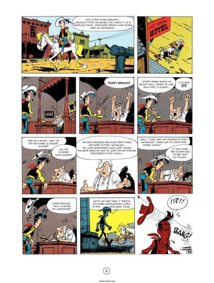 LUCKY LUKE - En Inglés - 1949 / 2022 - Colección Completa - 82 Libros En Formato PDF - Descarga Inmediata