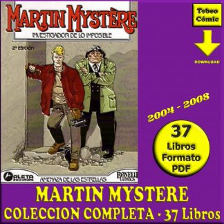 MARTIN MYSTÈRE – 2004 - Colección Completa – 37 Libros En Formato PDF - Descarga Inmediata