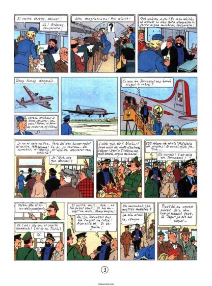 TINTIN - En Catalán - 1964 - LES AVENTURES DE TINTIN - Colección Completa - 24 Libros En Formato PDF - Descarga Inmediata