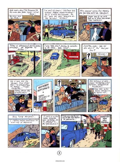 TINTIN - En Catalán - 1964 - LES AVENTURES DE TINTIN - Colección Completa - 24 Libros En Formato PDF - Descarga Inmediata