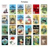 TINTIN - En Francés - 1930 / 1986 - LES AVENTURES DE TINTIN - Colección Completa - 24 Libros En Formato PDF - Descarga Inmediata