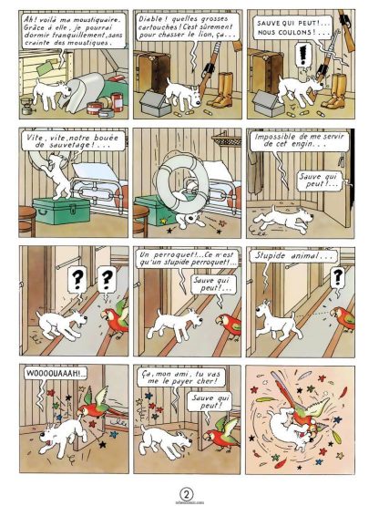 TINTIN - En Francés - 1930 / 1986 - LES AVENTURES DE TINTIN - Colección Completa - 24 Libros En Formato PDF - Descarga Inmediata