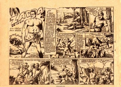 ZARPA DE LEON - 1949 – Toray - Colección Completa – 61 Tebeos En Formato PDF - Descarga Inmediata