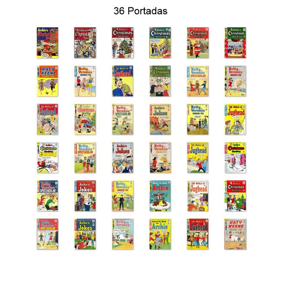 ARCHIE GIANT SERIES MAGAZINE – 1954 - En Inglés – Colección Completa – 332 Tebeos En Formato PDF - Descarga Inmediata