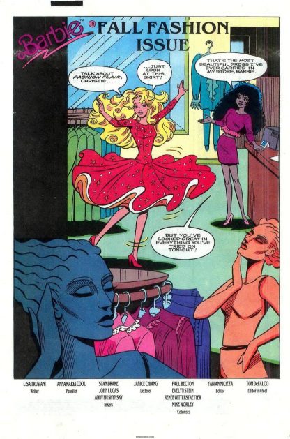 BARBIE Y BARBIE FASHION – 1991 - En Inglés – Colección Completa – 116 Tebeos En Formato PDF - Descarga Inmediata