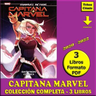 CAPITANA MARVEL - Marvel Action - 2020 – Colección Completa – 3 Libros En Formato PDF - Descarga Inmediata
