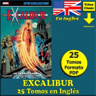 EXCALIBUR – En Inglés – 6800 Páginas En Orden De Lectura - Colección Completa – 25 Tomos En Formato PDF - Descarga Inmediata