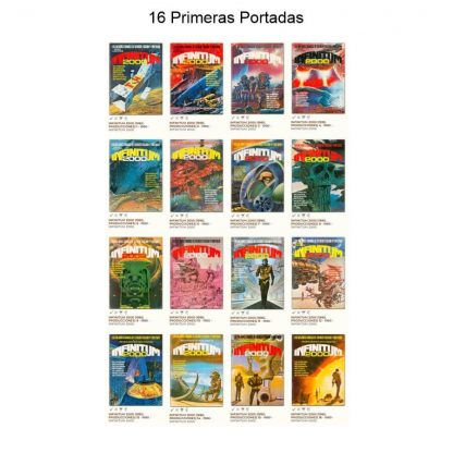 INFINITUM 2000 – 1980 – Colección Completa – 32 Tebeos En Formato PDF - Descarga Inmediata