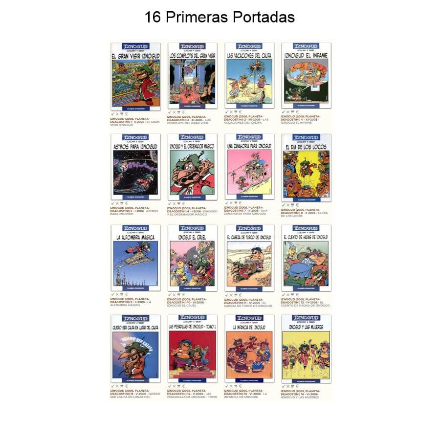 IZNOGUD- 12005 - Colección Completa - 27 Libros En Formato PDF - Descarga Inmediata