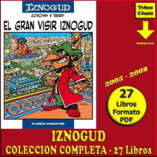 IZNOGUD- 12005 - Colección Completa - 27 Libros En Formato PDF - Descarga Inmediata