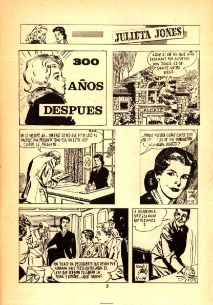 JULIETA JONES - Narraciones De Julieta - 1966 - Colección Completa - 16 Tebeos En Formato PDF - Descarga Inmediata