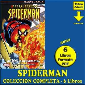 SPIDERMAN - Peter Parker - Marvel Saga - 2022 - Colección Completa - 6 Libros En Formato PDF - Descarga Inmediata
