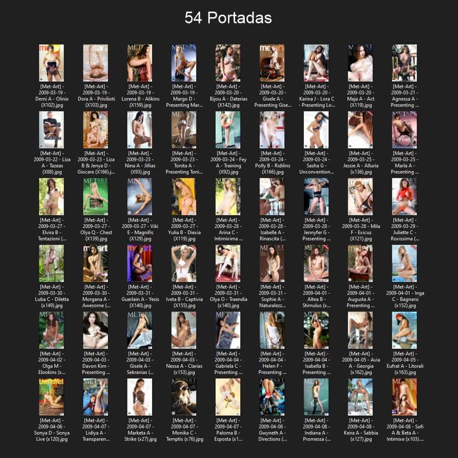 1000 REVISTAS MetArt - Vol. 7 – 1000 Revistas En Formato PDF - Descarga Inmediata