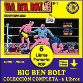 BIG BEN BOLT - 1990 - Eseuve - Colección Completa - 6 Libros En Formato PDF - Descarga Inmediata