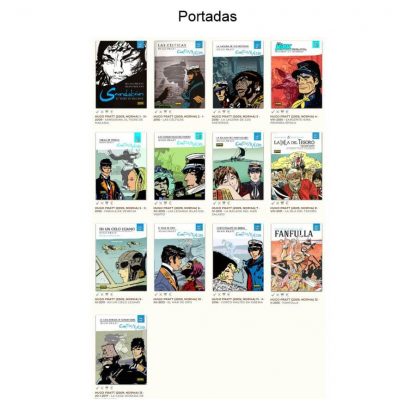 COLECCIÓN HUGO PRATT – 2009 - Colección De 13 Libros En Formato PDF - Descarga Inmediata