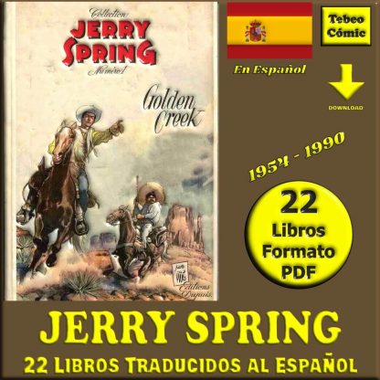 JERRY SPRING - En Español – Colección De 22 Libros En Formato PDF - Descarga Inmediata