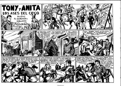 TONY Y ANITA - Los Ases Del Circo - 1960 - Colección Completa - 81 Tebeos En Formato PDF - Descarga Inmediata