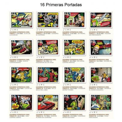 YORIK BRAZO DE HIERRO – 1953 - Colección Completa – 32 Tebeos En Formato PDF - Descarga Inmediata