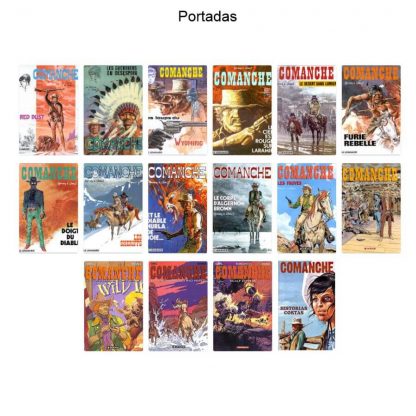 COMANCHE - En Español – Colección De 16 Libros En Formato PDF - Descarga Inmediata