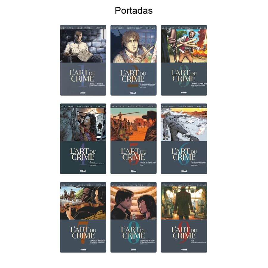 EL ARTE DEL CRIMEN - En Español – Colección De 9 Libros En Formato PDF - Descarga Inmediata