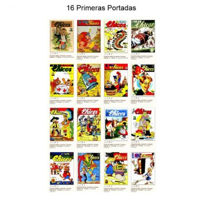 EL GRAN CHICOS - 1945 - Colección Completa - 45 Tebeos En Formato PDF - Descarga Inmediata