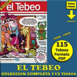 EL TEBEO - Suplemento Infantil De EL PERIÓDICO - 1990 / 1993 – Colección Completa – 115 Tebeos En Formato PDF - Descarga Inmediata