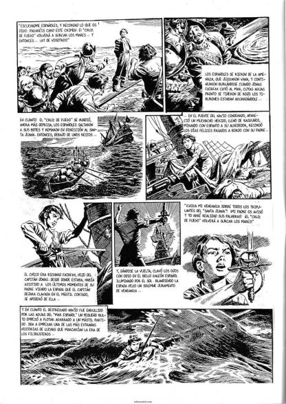 HÉROES DE PAPEL - Piratas y Corsarios – Colección Completa - 12 Tebeos En Formato PDF - Descarga Inmediata