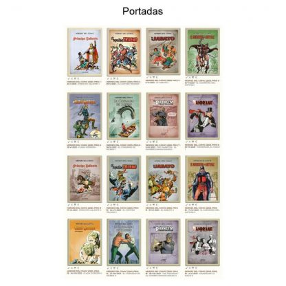 HÉROES DEL CÓMIC – 2021 - Colección Completa - 16 Libros En Formato PDF - Descarga Inmediata