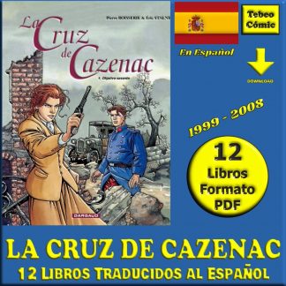 LA CRUZ DE CAZENAC - En Español – Colección De 10 Libros En Formato PDF - Descarga Inmediata