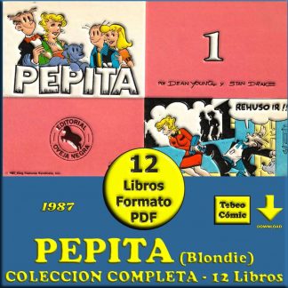 PEPITA - 1987 – Colección Completa - 12 Libros En Formato PDF - Descarga Inmediata